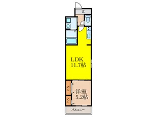 フジパレス茨木東宮町の物件間取画像